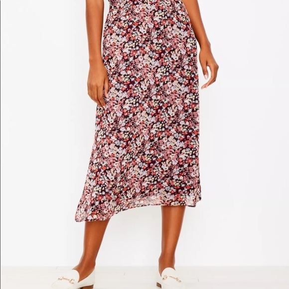 LOFT Skirts Nwt Loft Maxi Skirt With Side Slit Poshmark